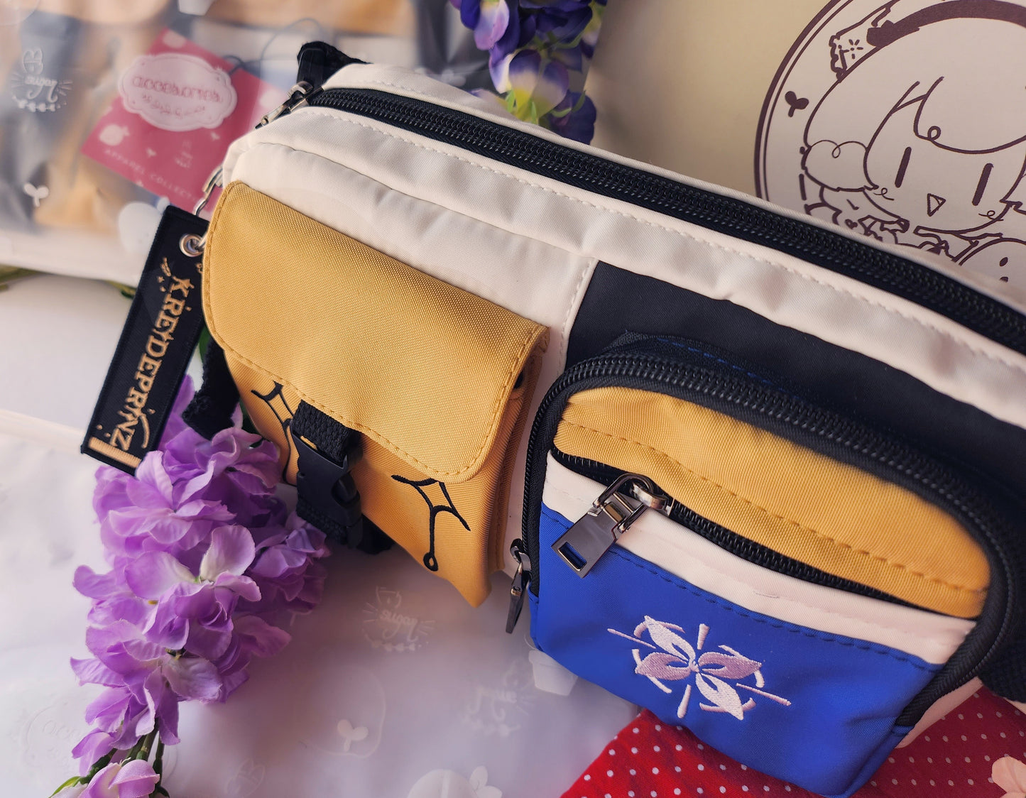 Albedo Streetwear fanny pack | Genshin Impact