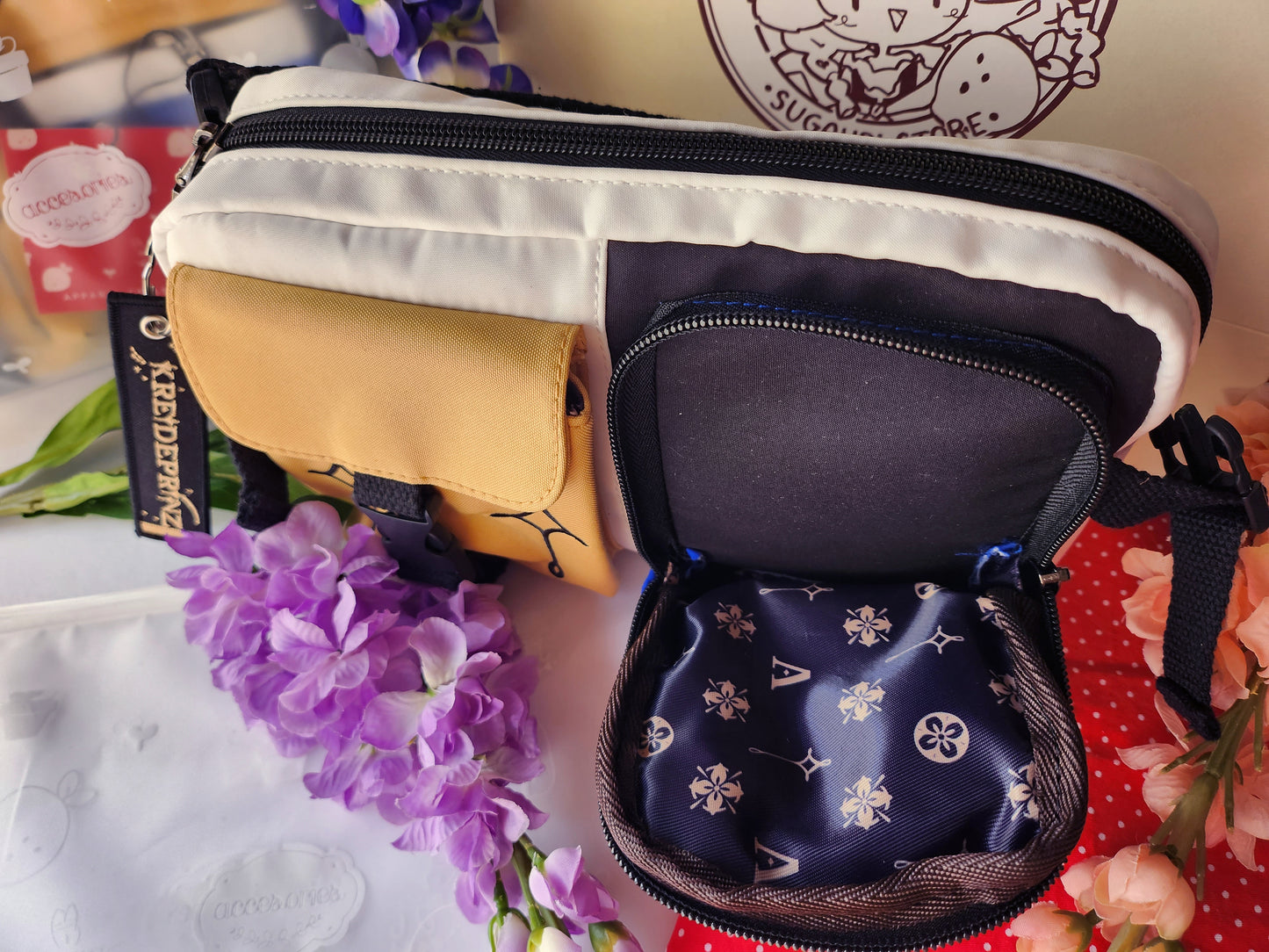Albedo Streetwear fanny pack | Genshin Impact