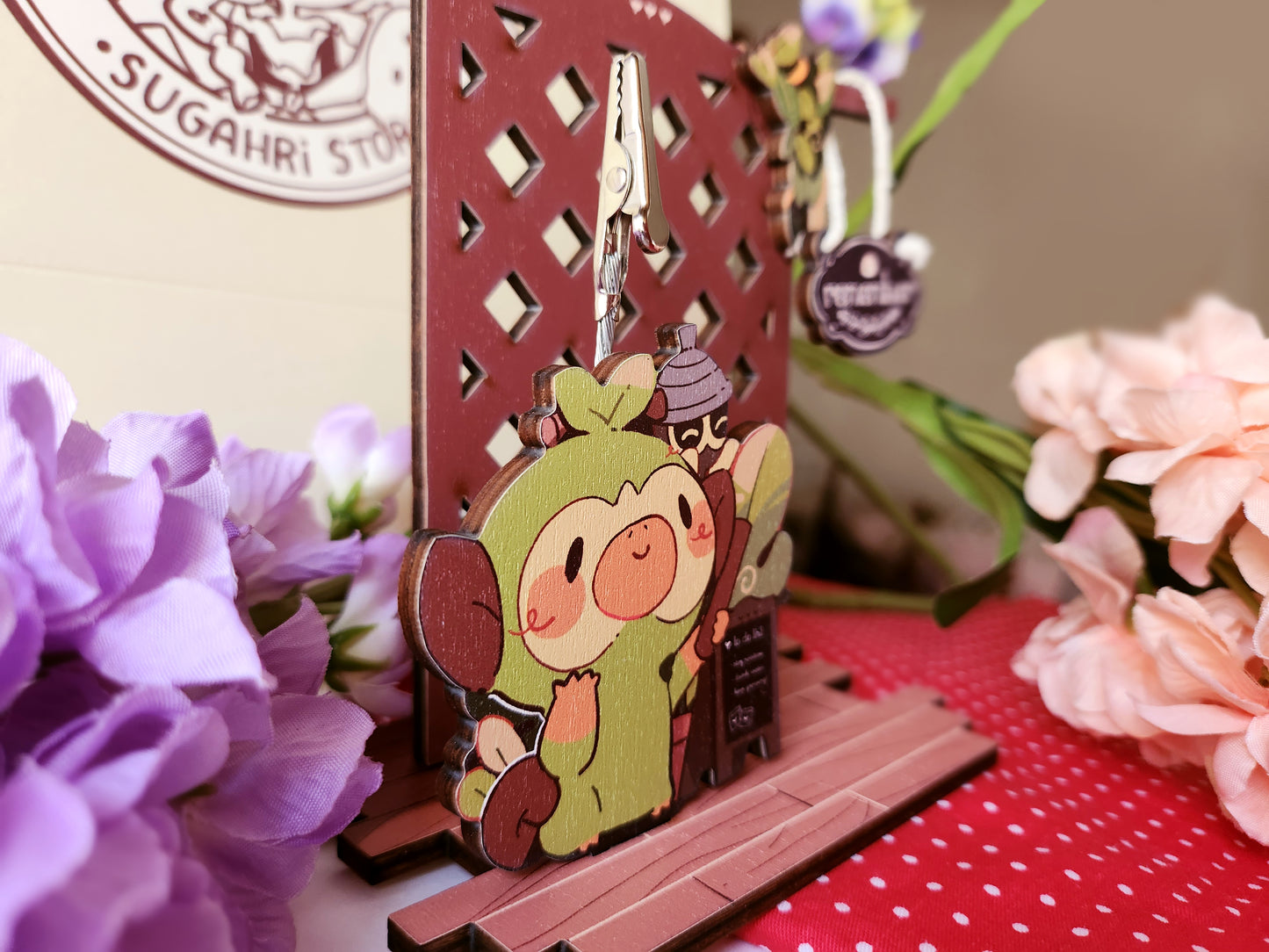 Poke Planter Standees | Note hanger