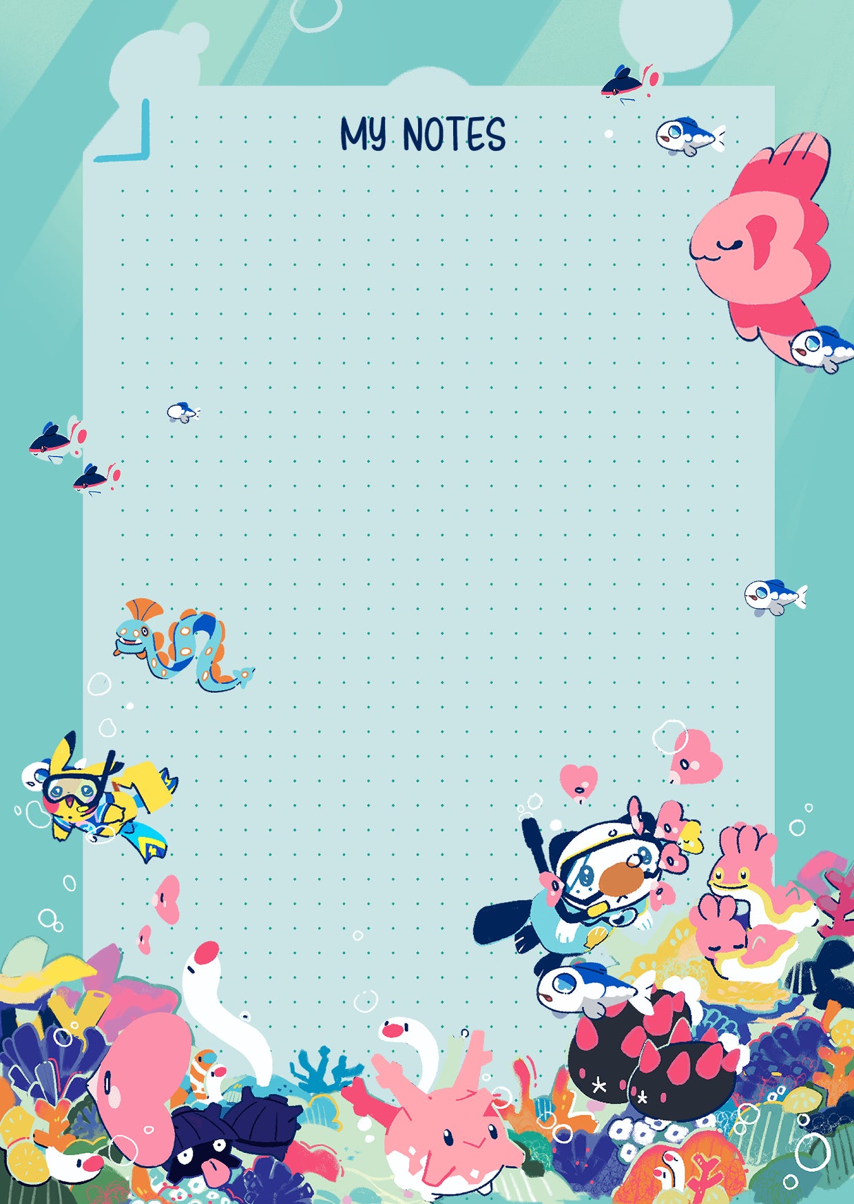 Preorder!! Alolan Summer | Notepad