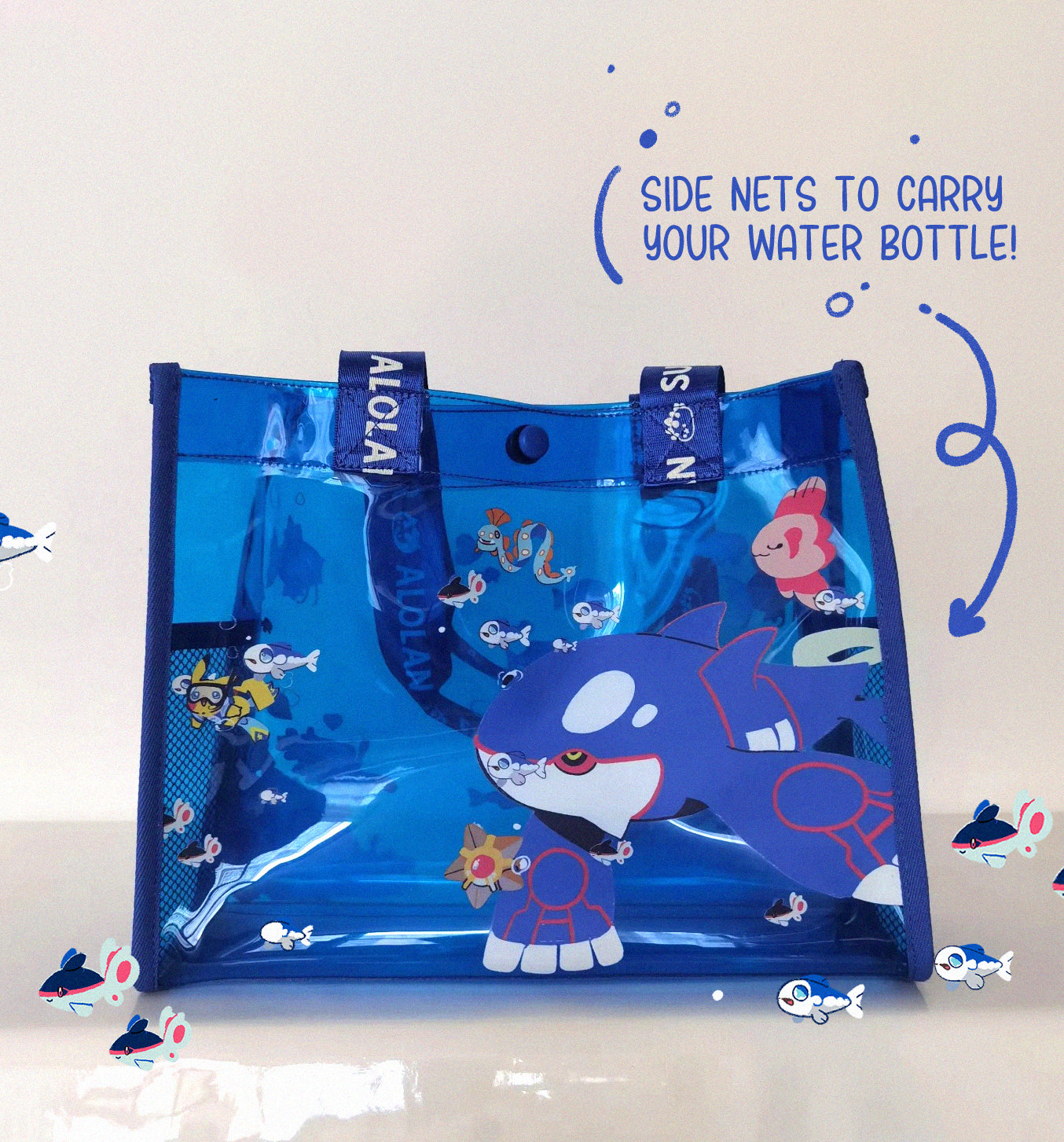 Preorder!! Alolan Summer | Clear aquarium bag