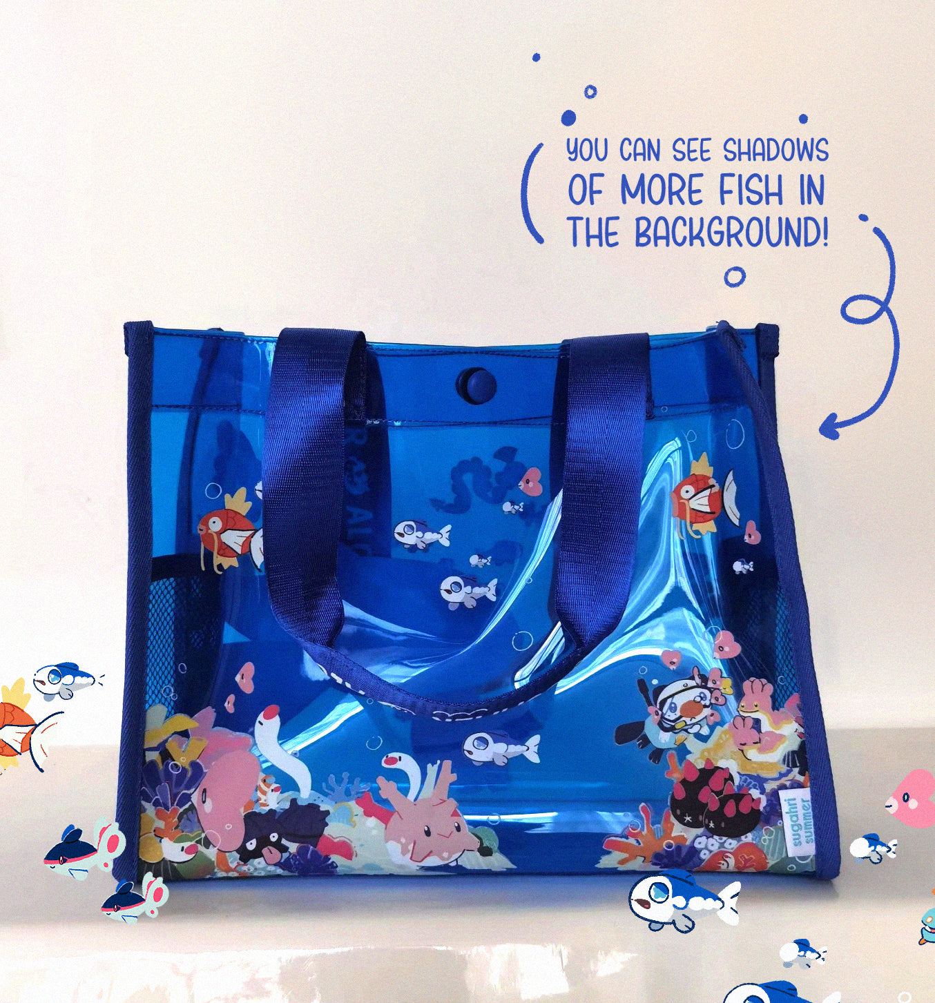 Preorder!! Alolan Summer | Clear aquarium bag