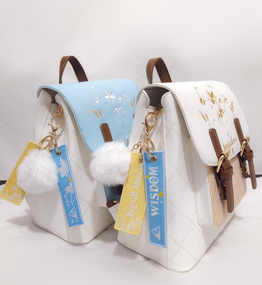 Sundelion and Silent Princess | Zelda Pompom Flapbags