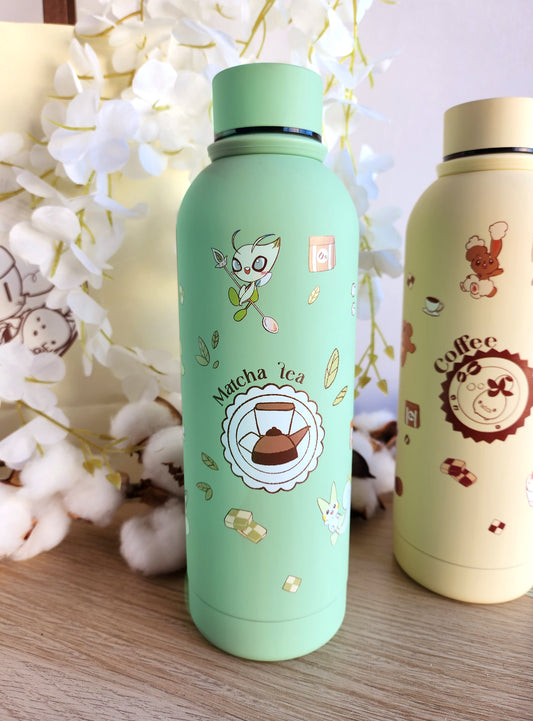 Thermal Water Bottle | Coffee & Matcha Tea