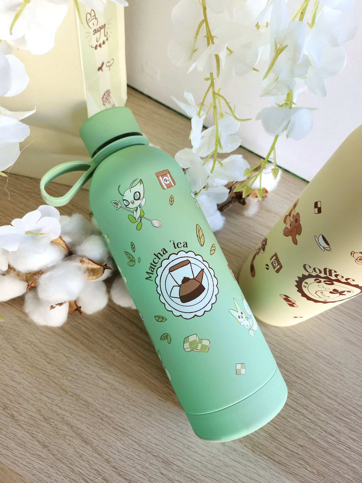 Thermal Water Bottle | Coffee & Matcha Tea