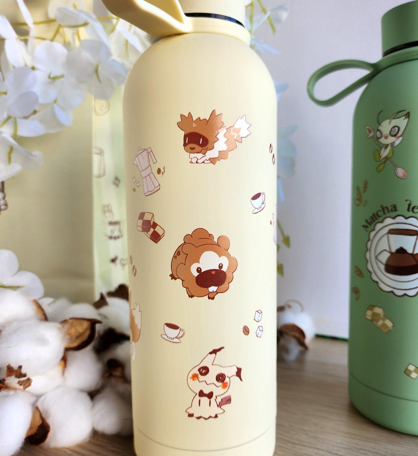 Thermal Water Bottle | Coffee & Matcha Tea