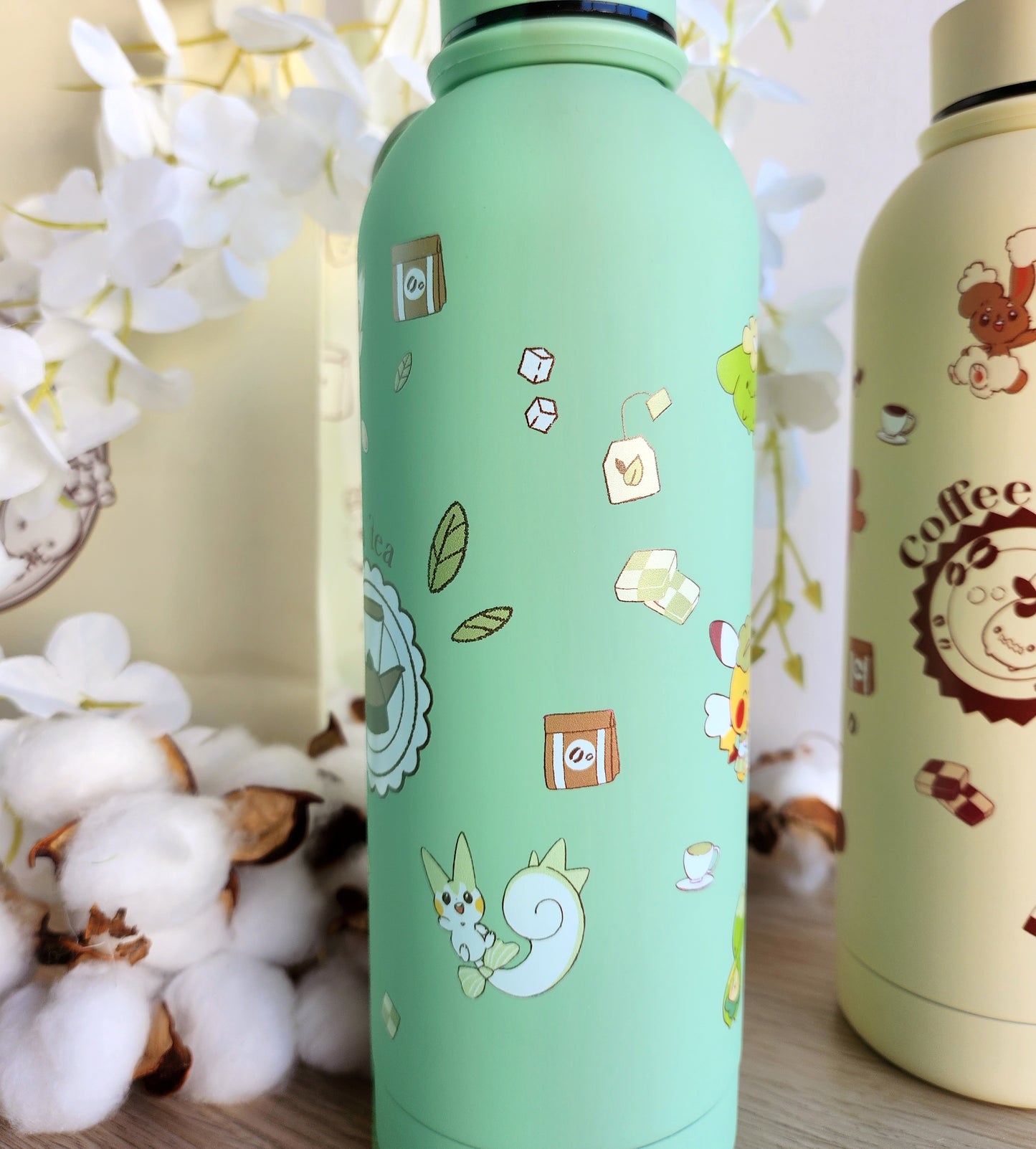 Thermal Water Bottle | Coffee & Matcha Tea