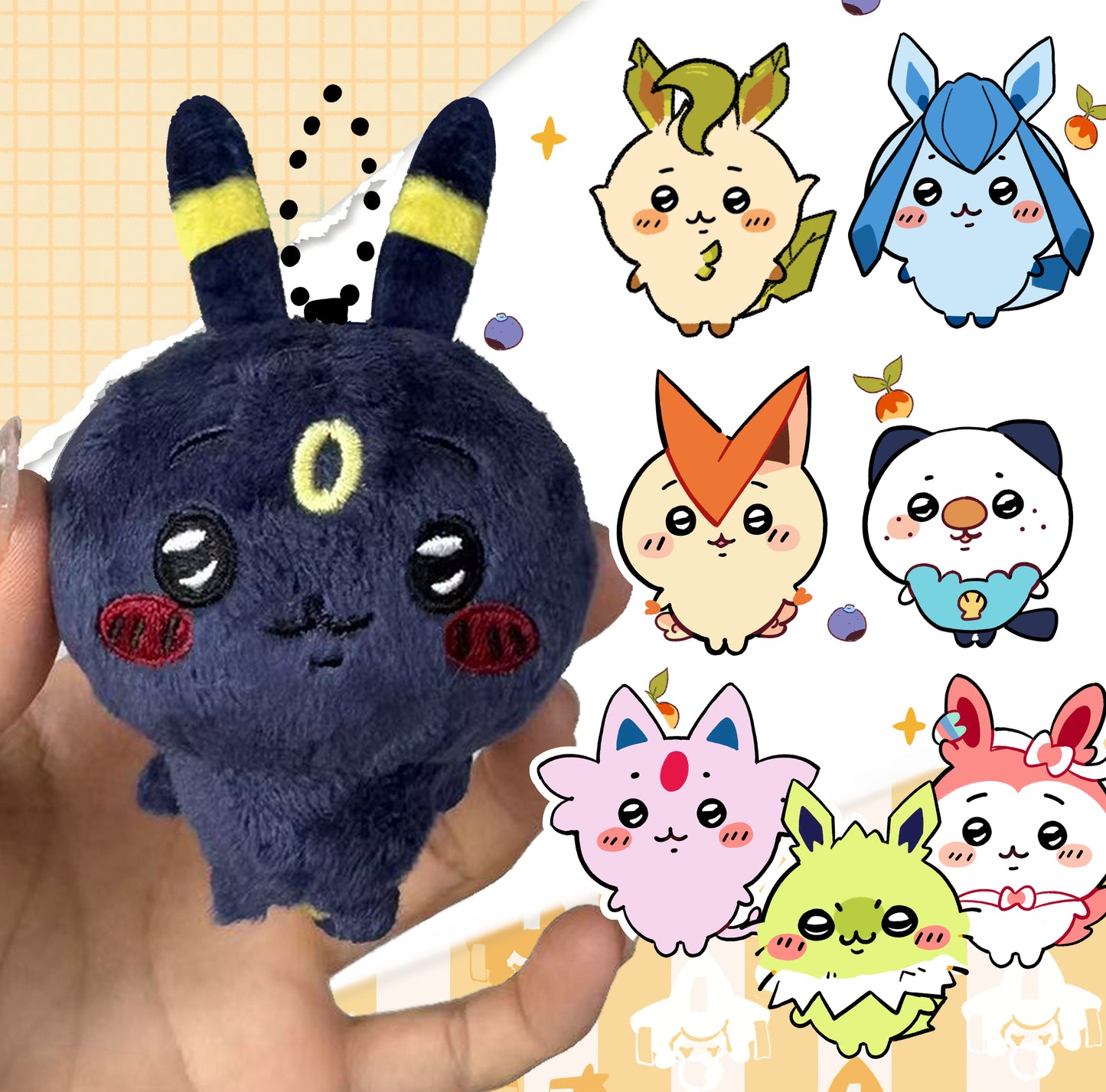 Preorder!! Silly Poke Plushies!!