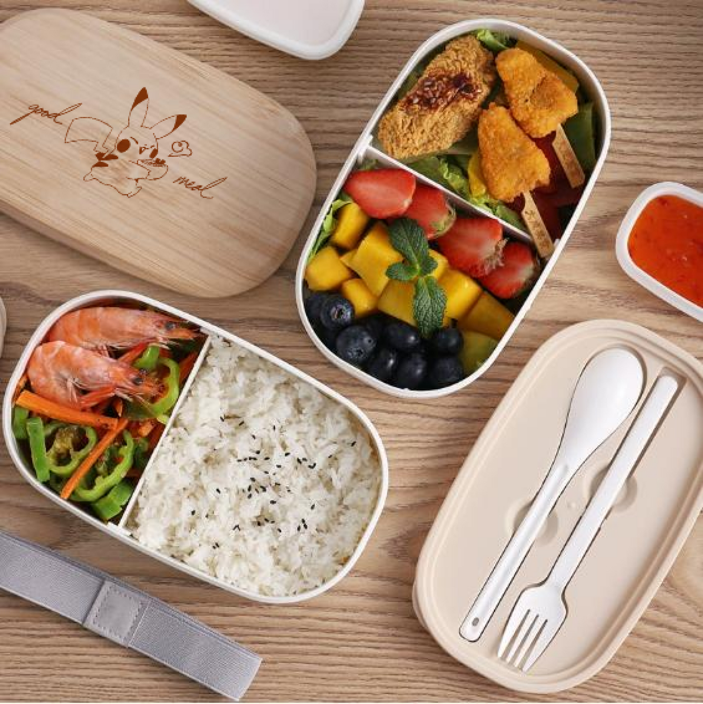 Preorder!! Lunchbox set | Poke Menu
