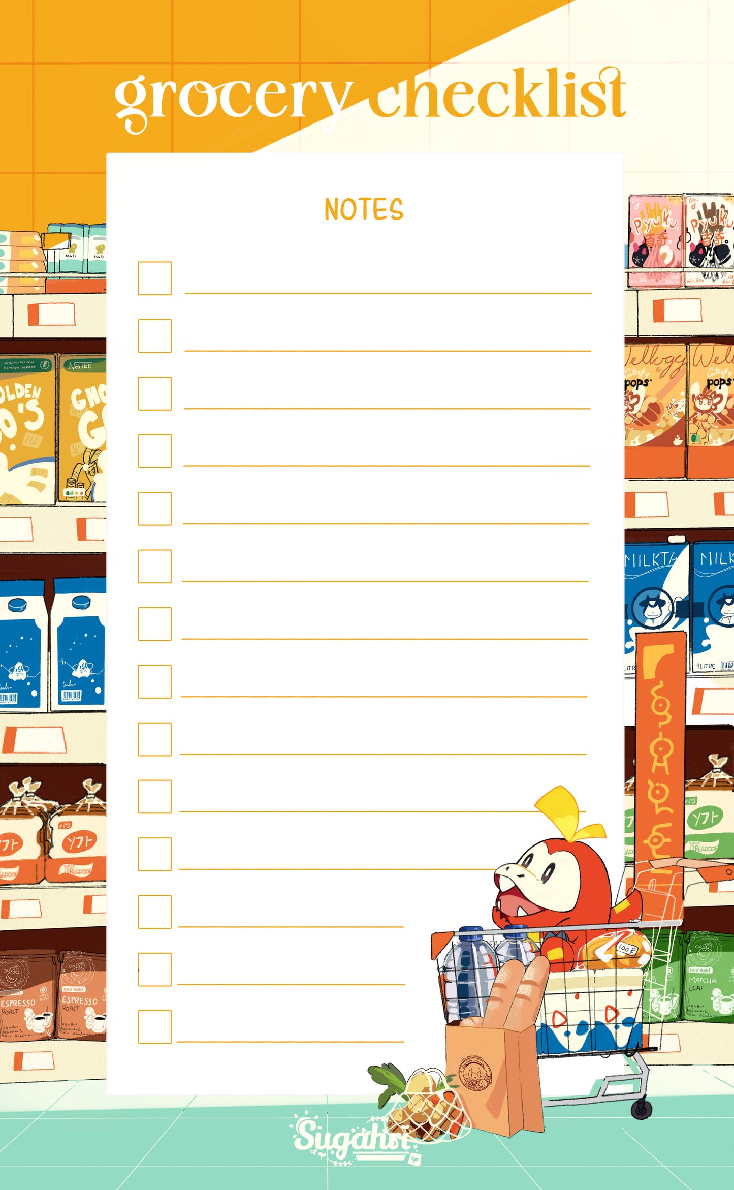 Fuecoco Market | Notepad