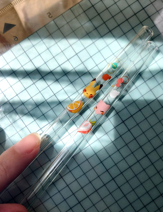 Poke Glass Straw