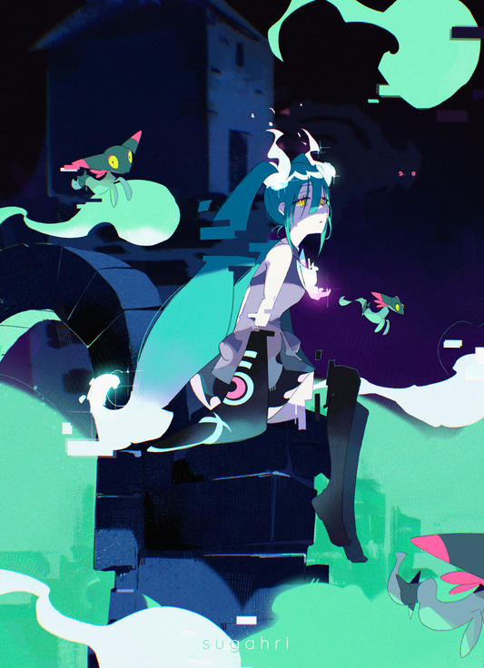 Underworld Ghost type Miku | Print