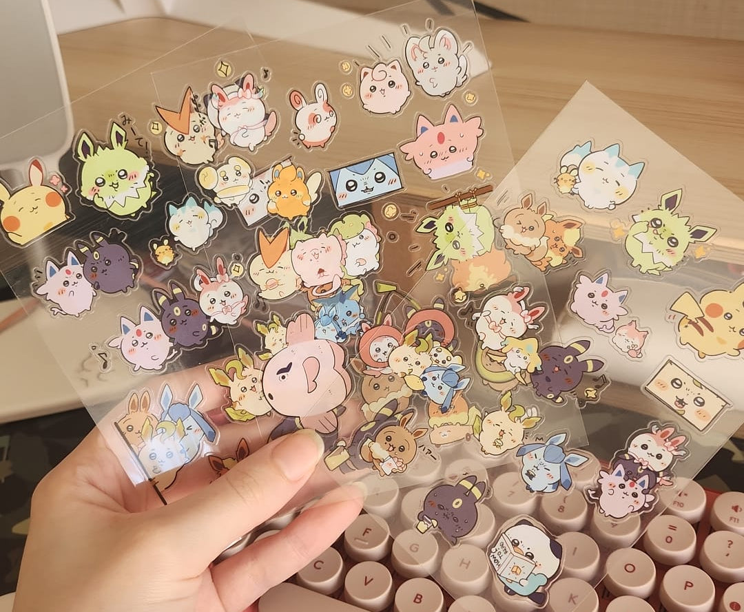 Preorder!! Chii-Poke | Sticker sheets