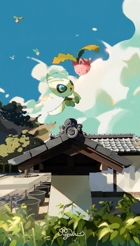 Hoppip migration | Print