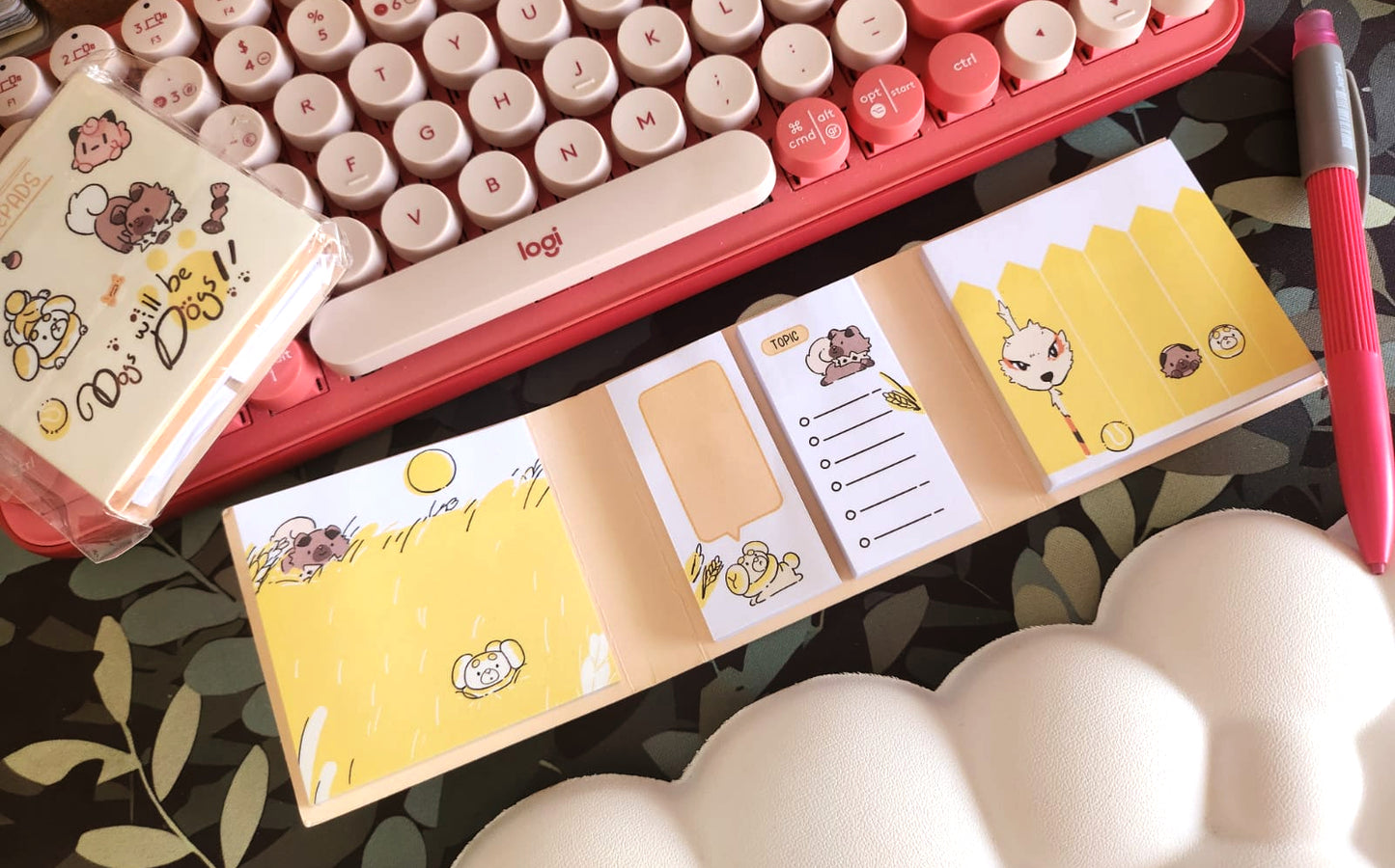 Dogs will be Dogs | Memopad set