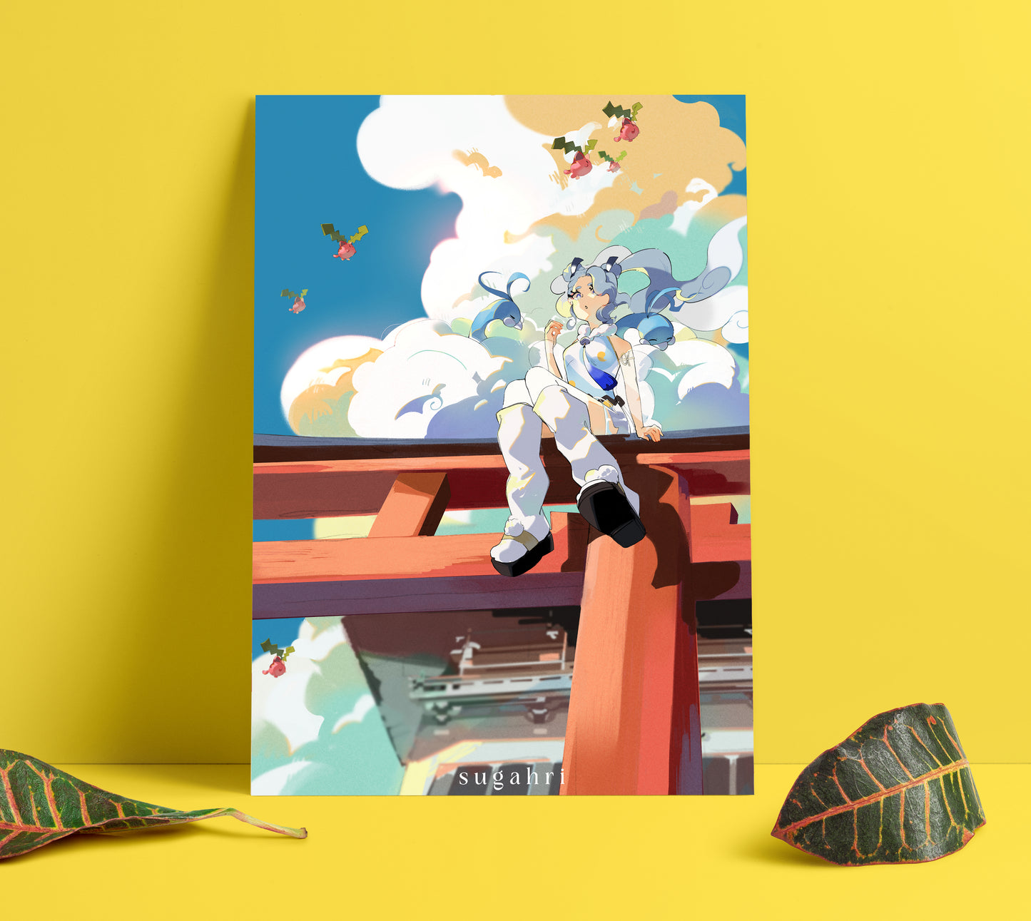 Flying type Miku | Print