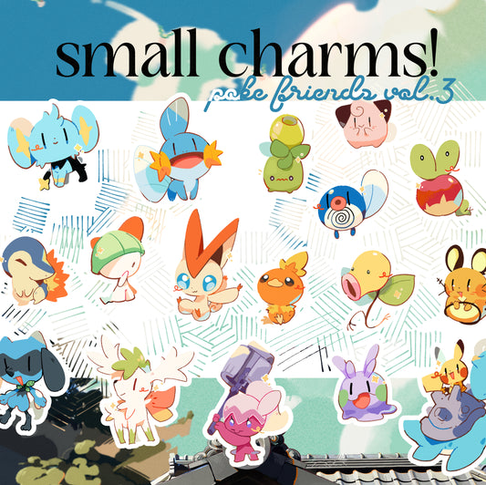 Pequeños amigos Poke vol.3 | Llaveros