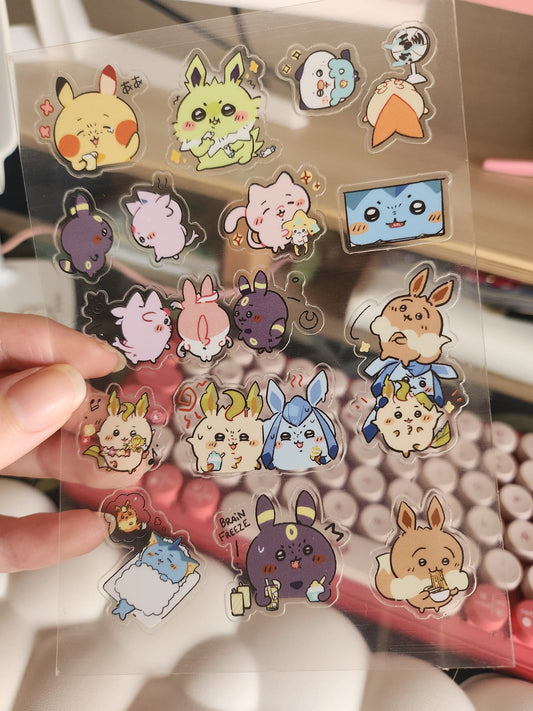 Chii-Poke | Sticker sheets