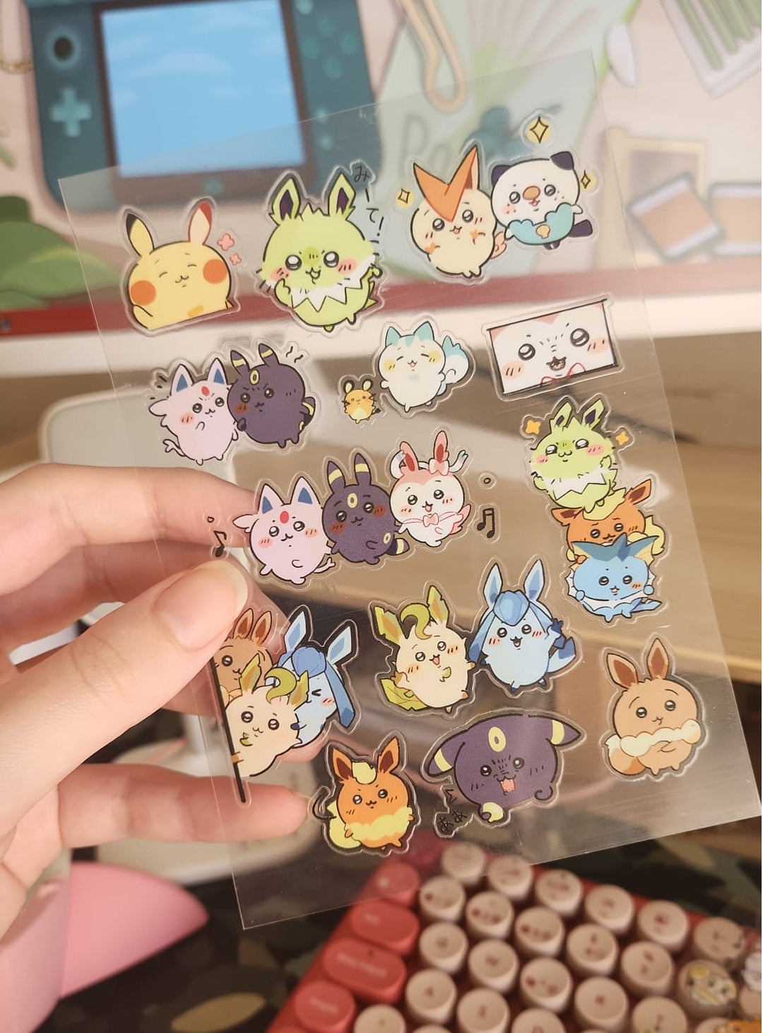 Preorder!! Chii-Poke | Sticker sheets