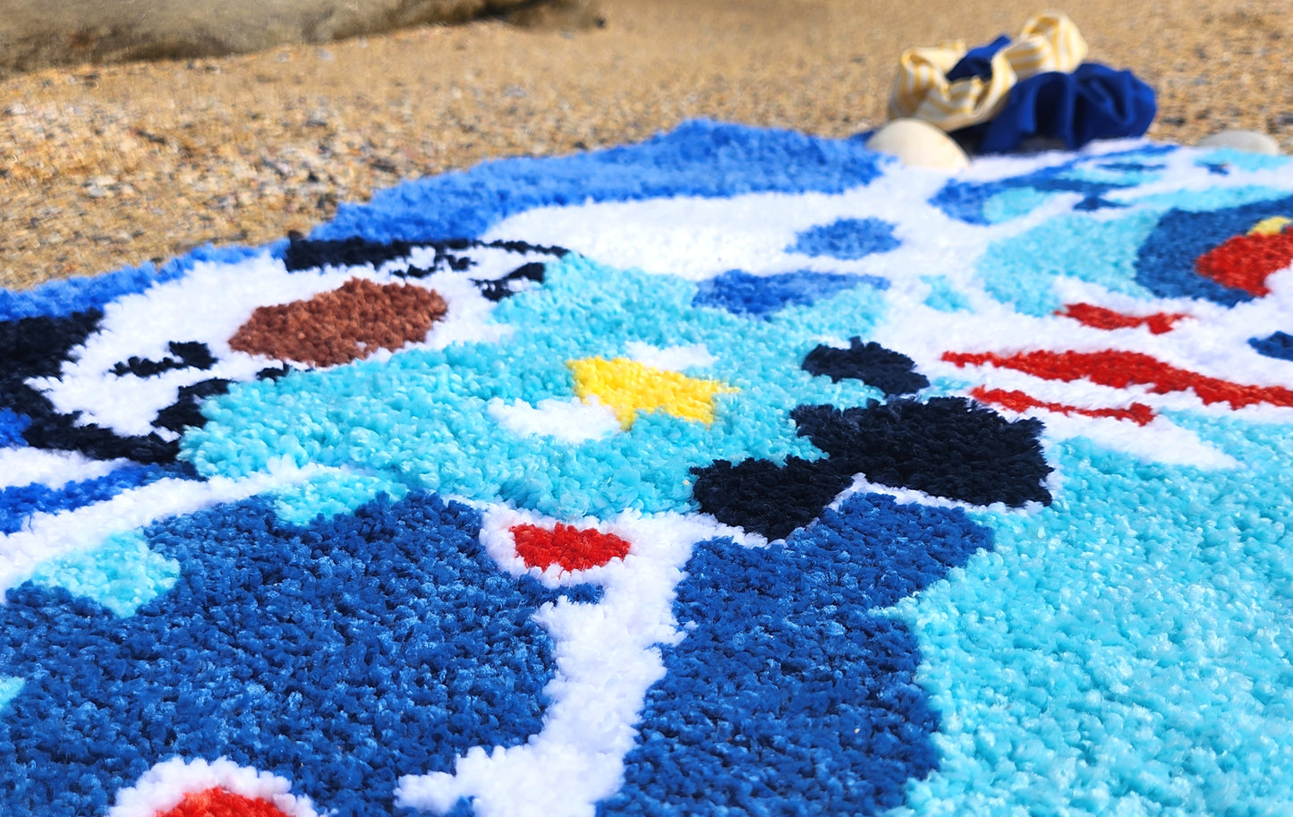 Ocean rug Bath Mat | Bathroom collection