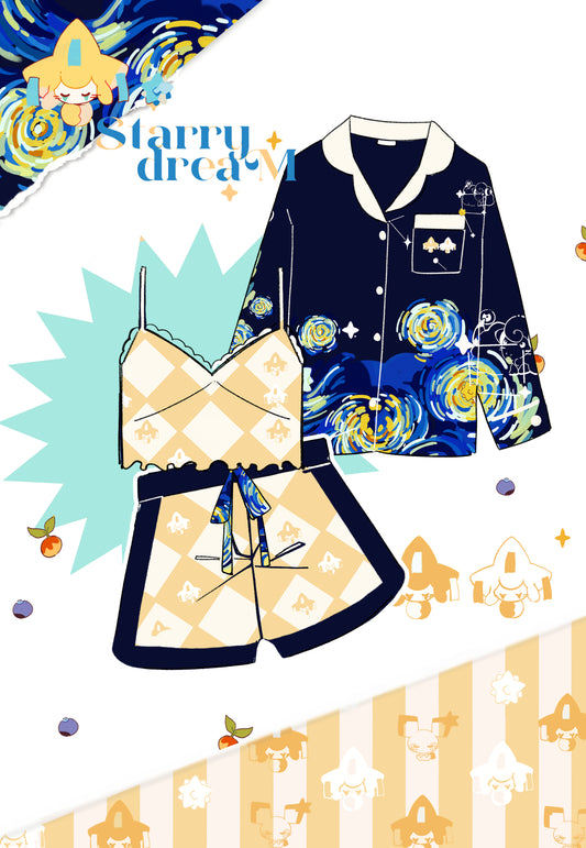 Poke loungewear | Summer Starry dream Set 1