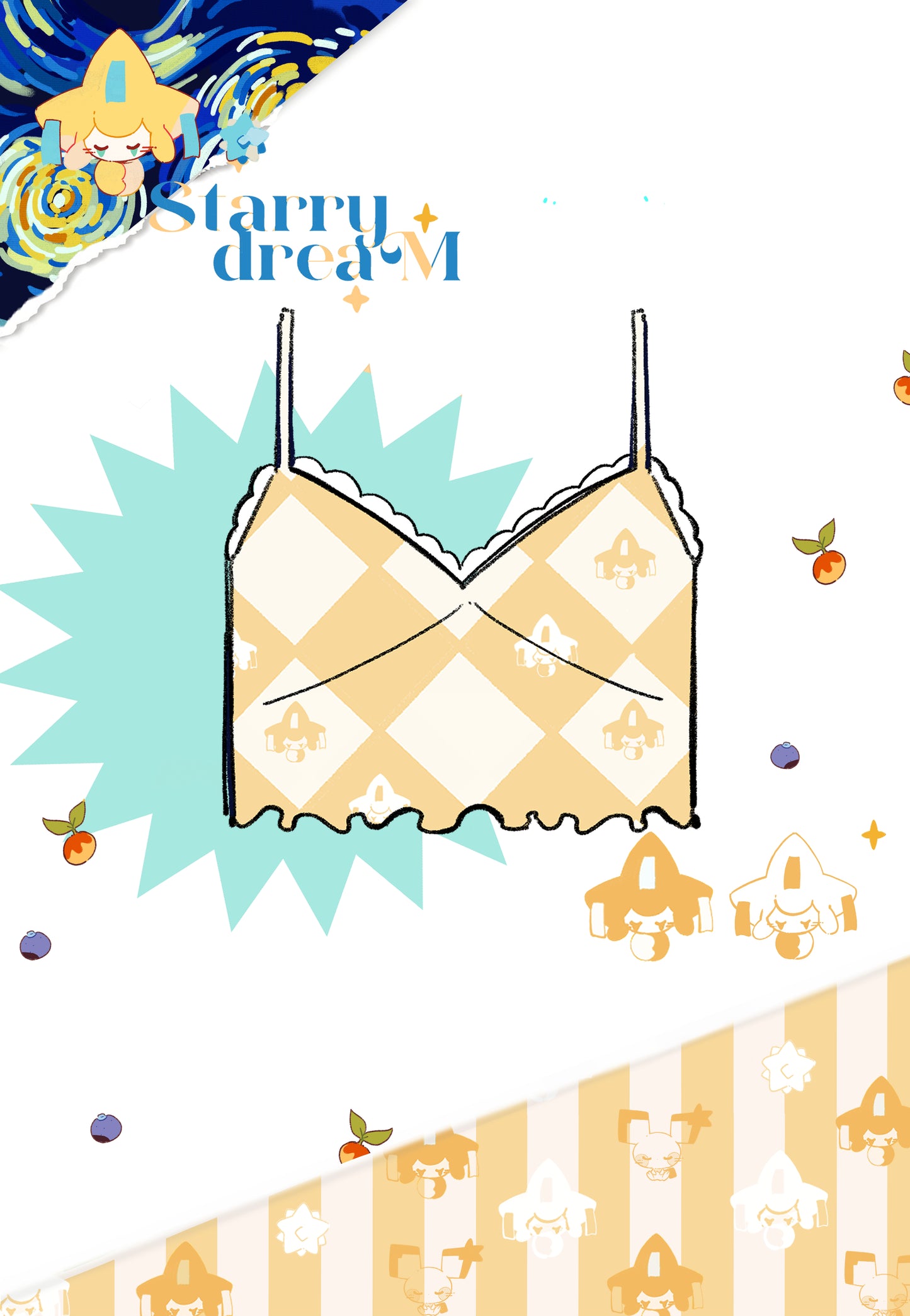 Preorder!! Poke loungewear | Summer Starry dream Set 1