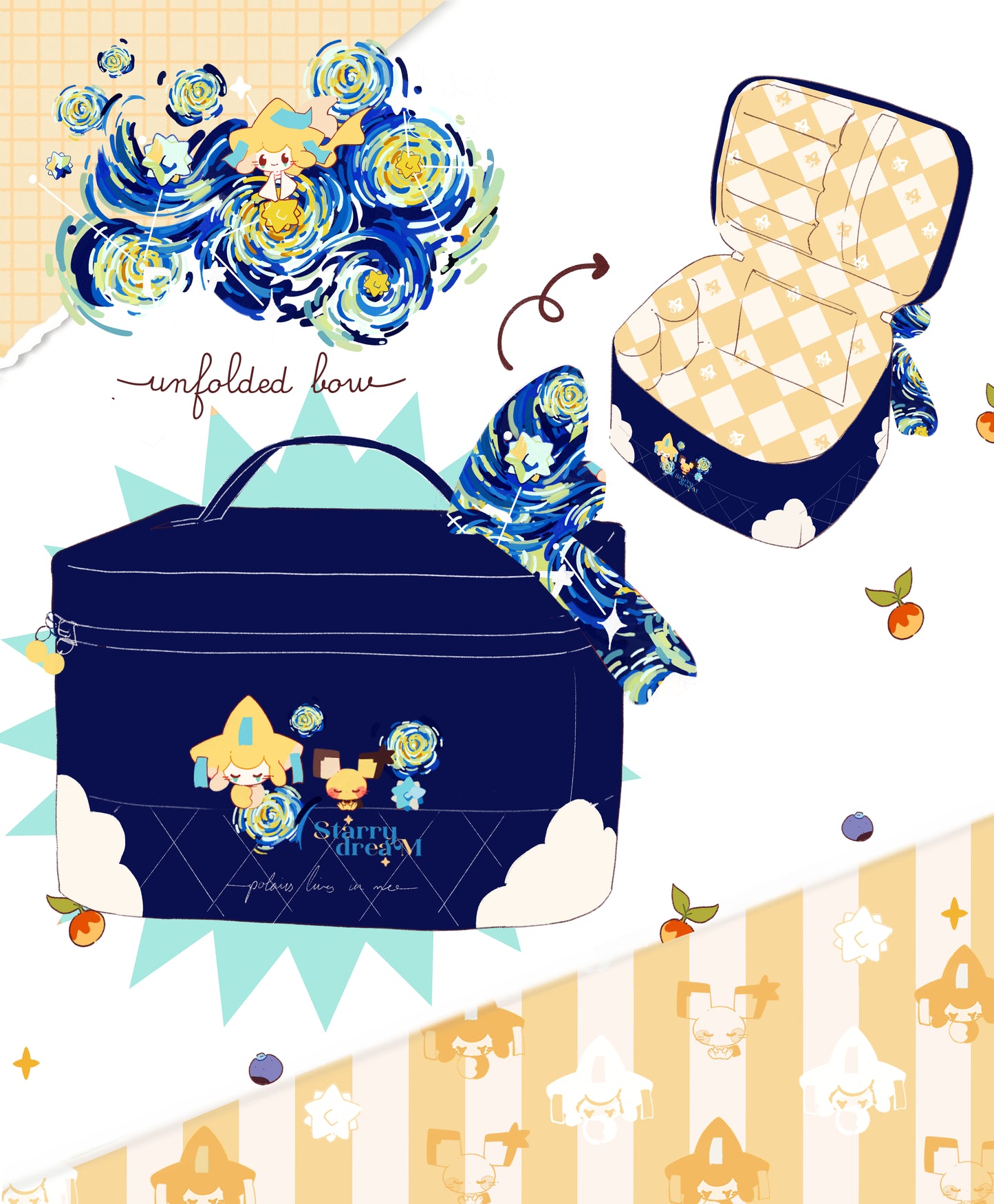 Preorder!! Starry Dreams | Travel-Make Up bag