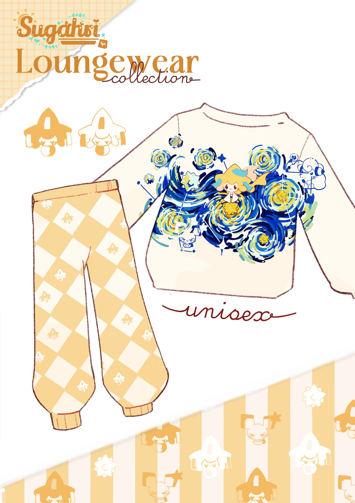 Poke loungewear | Starry dream