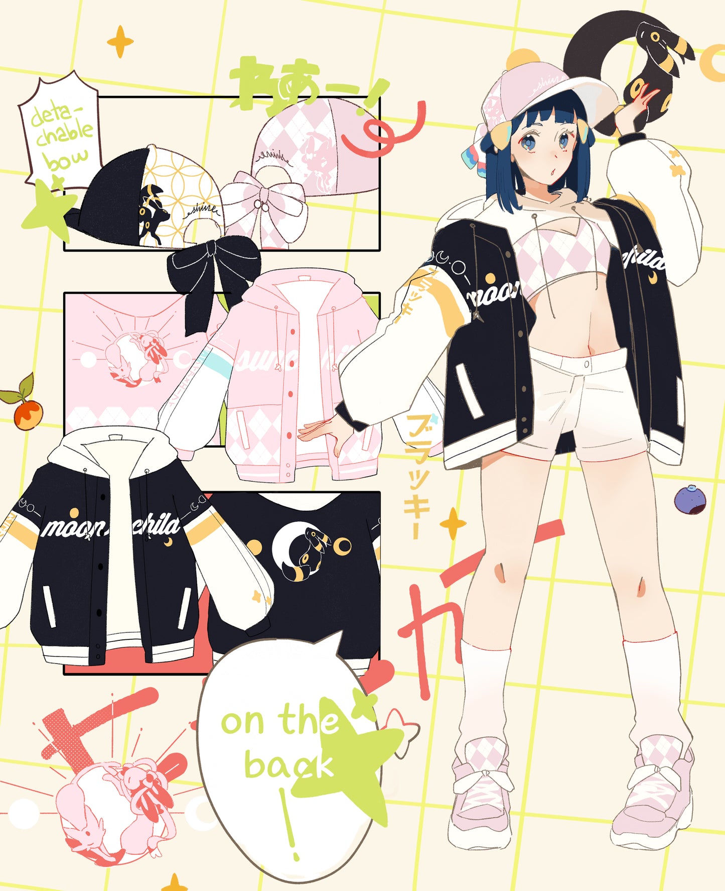 Sylveon x Espeon | Eeveevolution Puffy Jackets