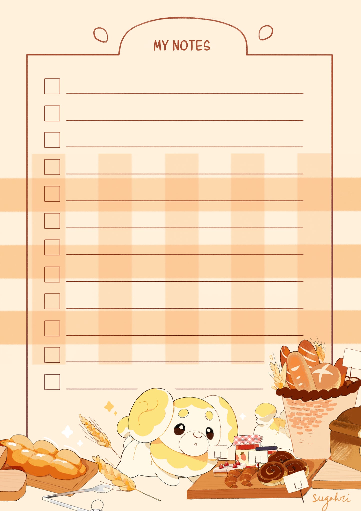 Preorder!! Fidough bakery | Notepad