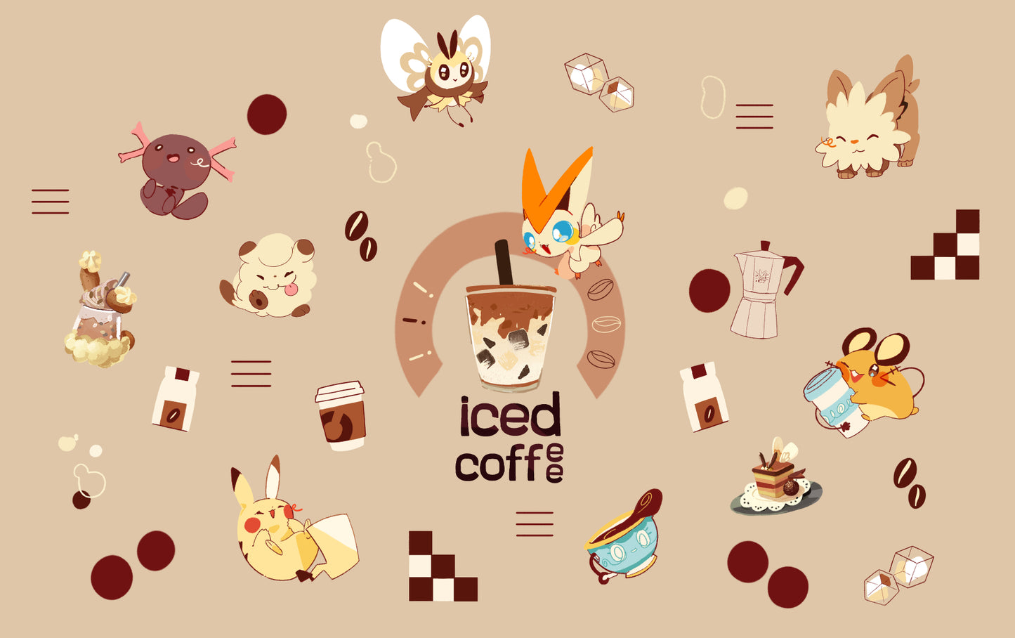 Preorder!! Iced coffee glass Can cup