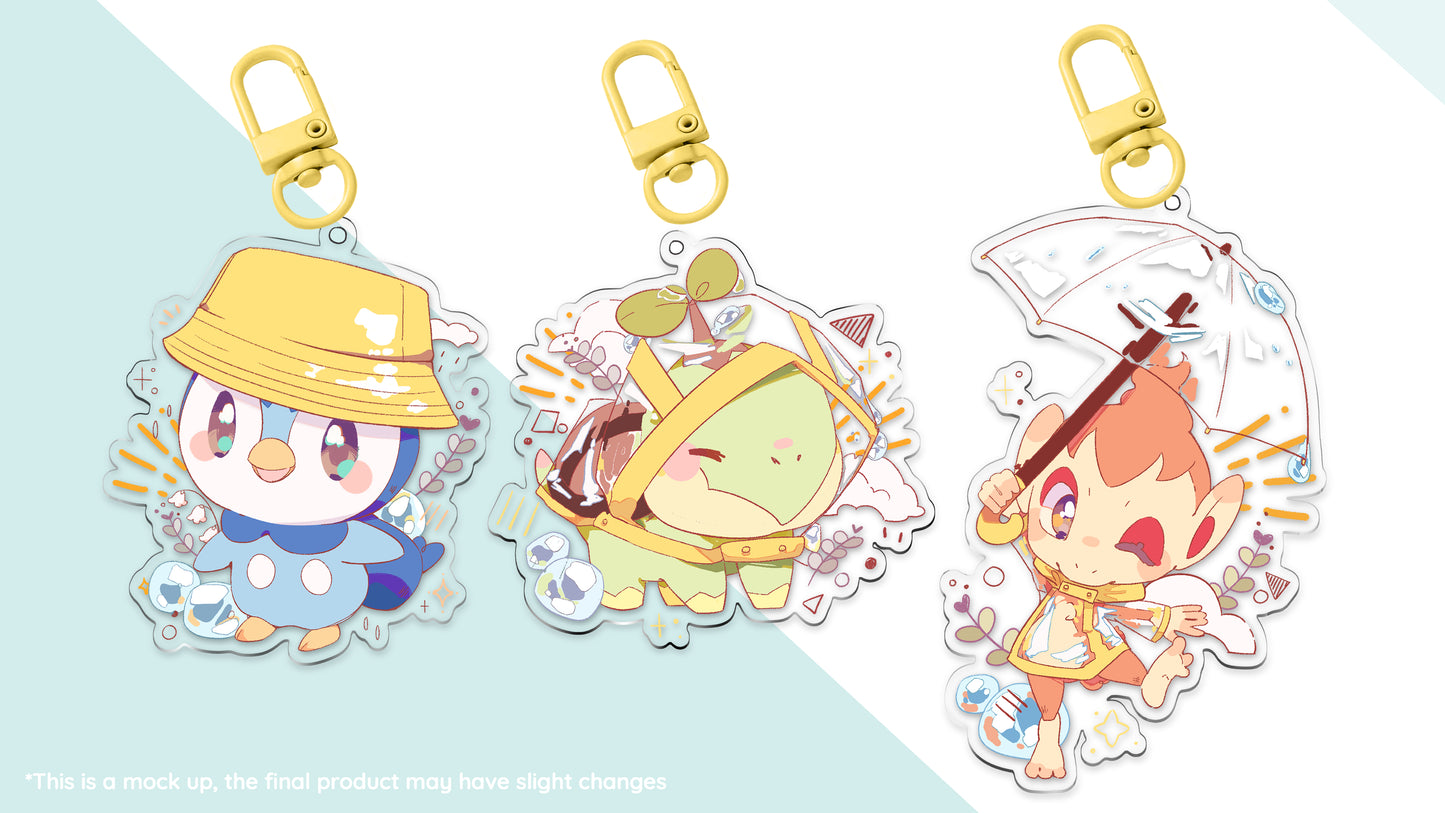 Preorder!! Rainy Season starters | Keychain