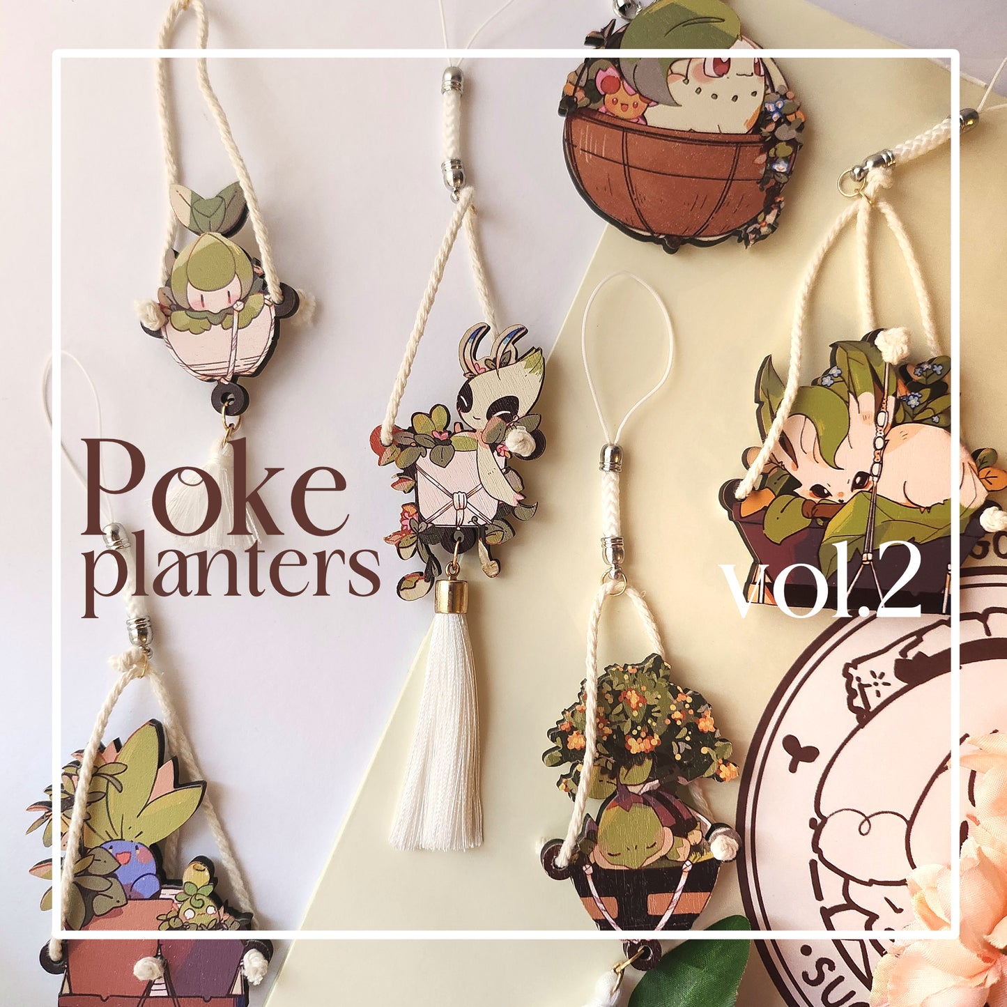 Poke planter Collection 2 | Keychain