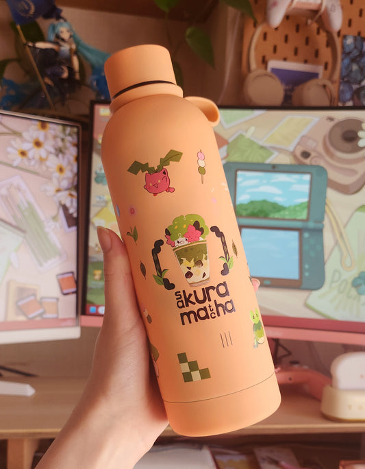 Thermal Water Bottle | Sakura matcha