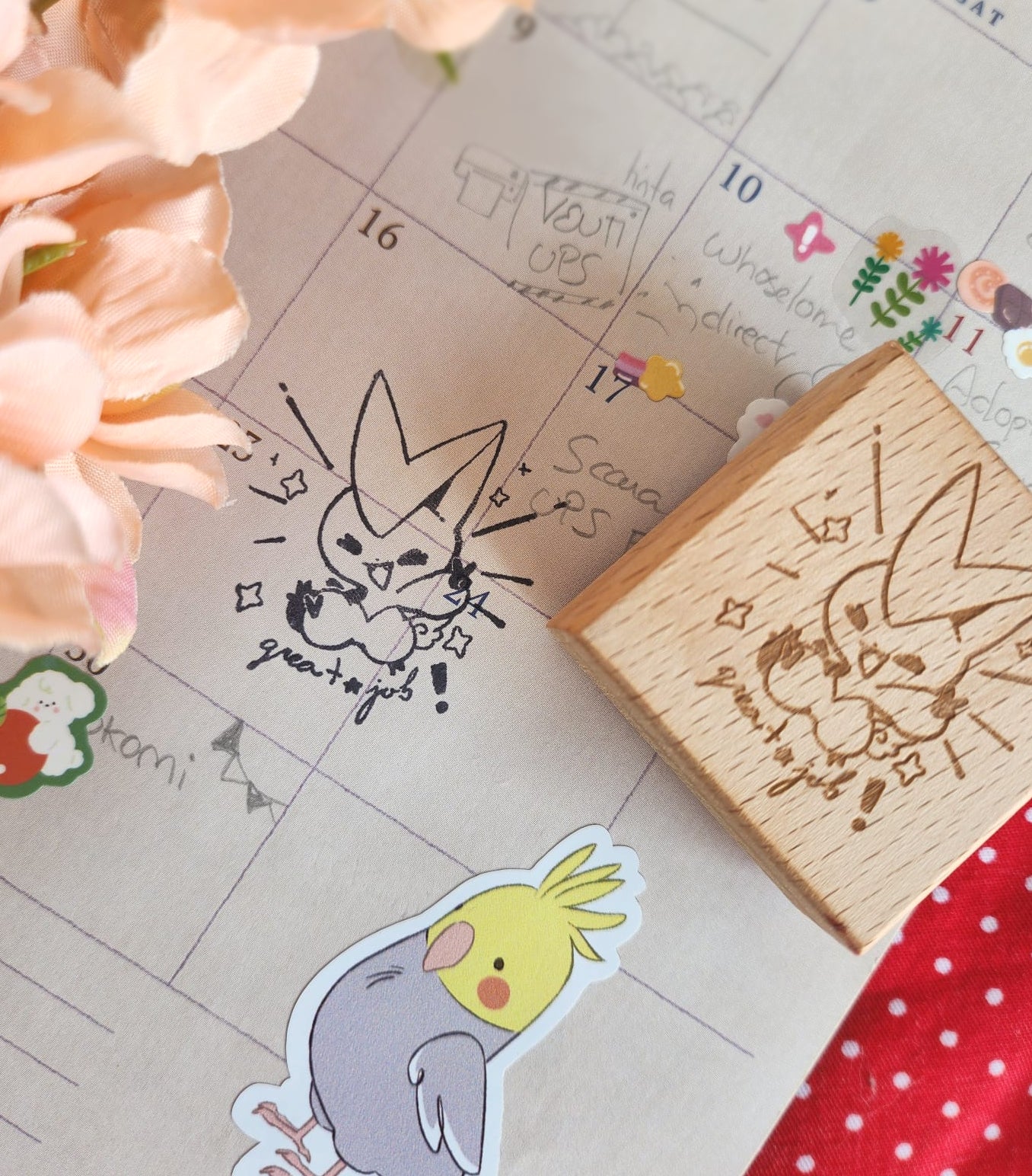Poke Planner | Ink Stamp