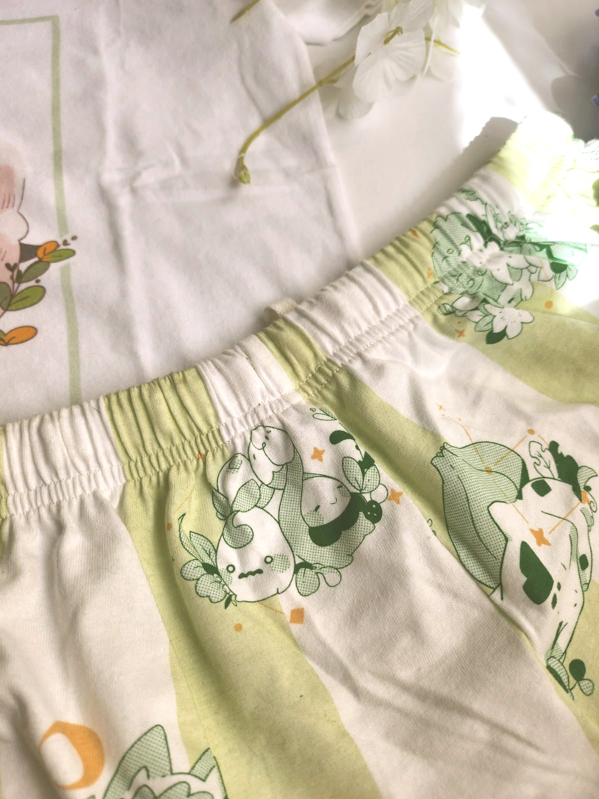 Poke pajamas | Tiny grass Pants Only