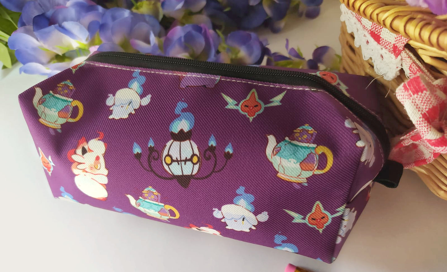 Poke Pattern pencilcase | Small travelling bag