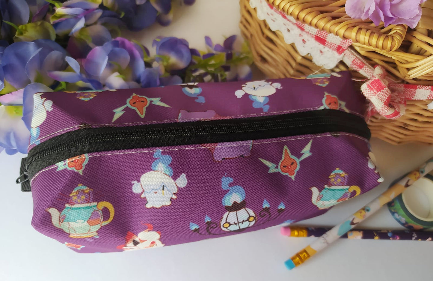 Poke Pattern pencilcase | Small travelling bag