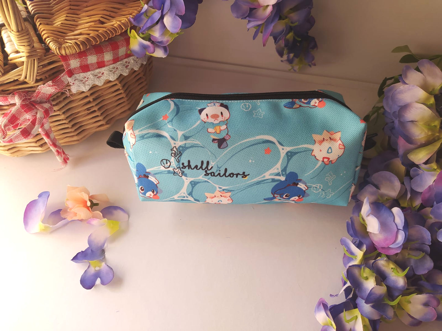 Poke Pattern pencilcase | Small travelling bag