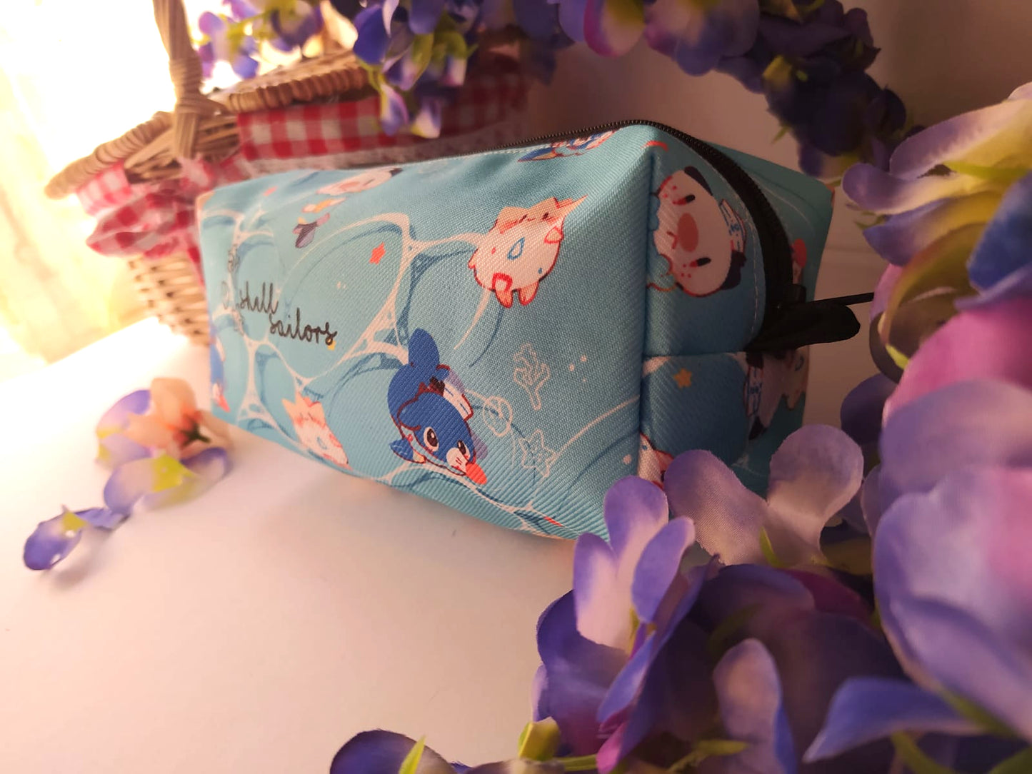 Poke Pattern pencilcase | Small travelling bag