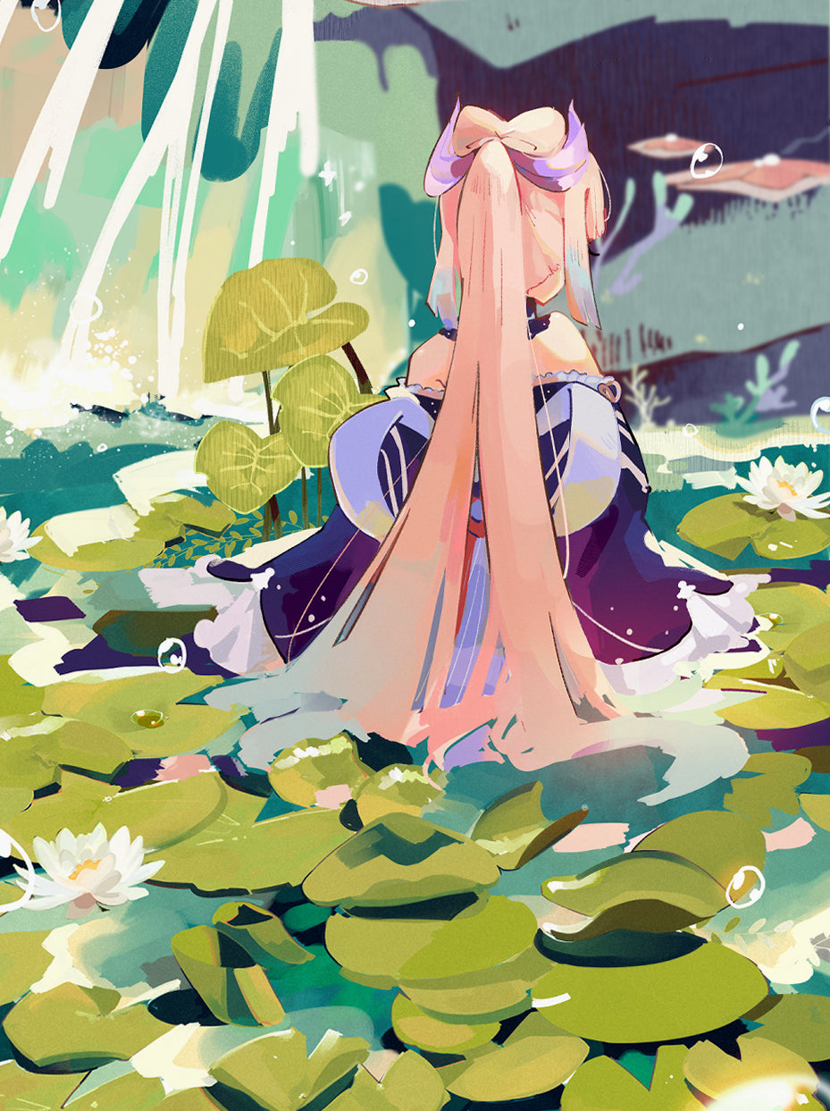 Water Lily Kokomi | Print