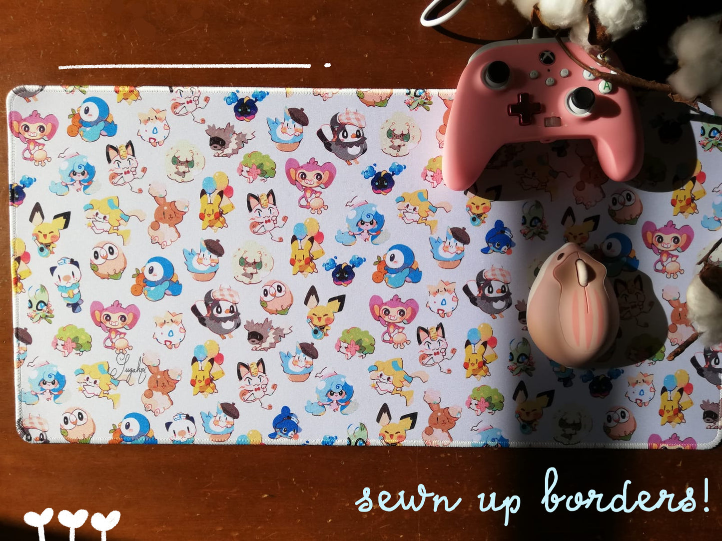 Grand Deskmat, Poke pattern and Shell Sailors