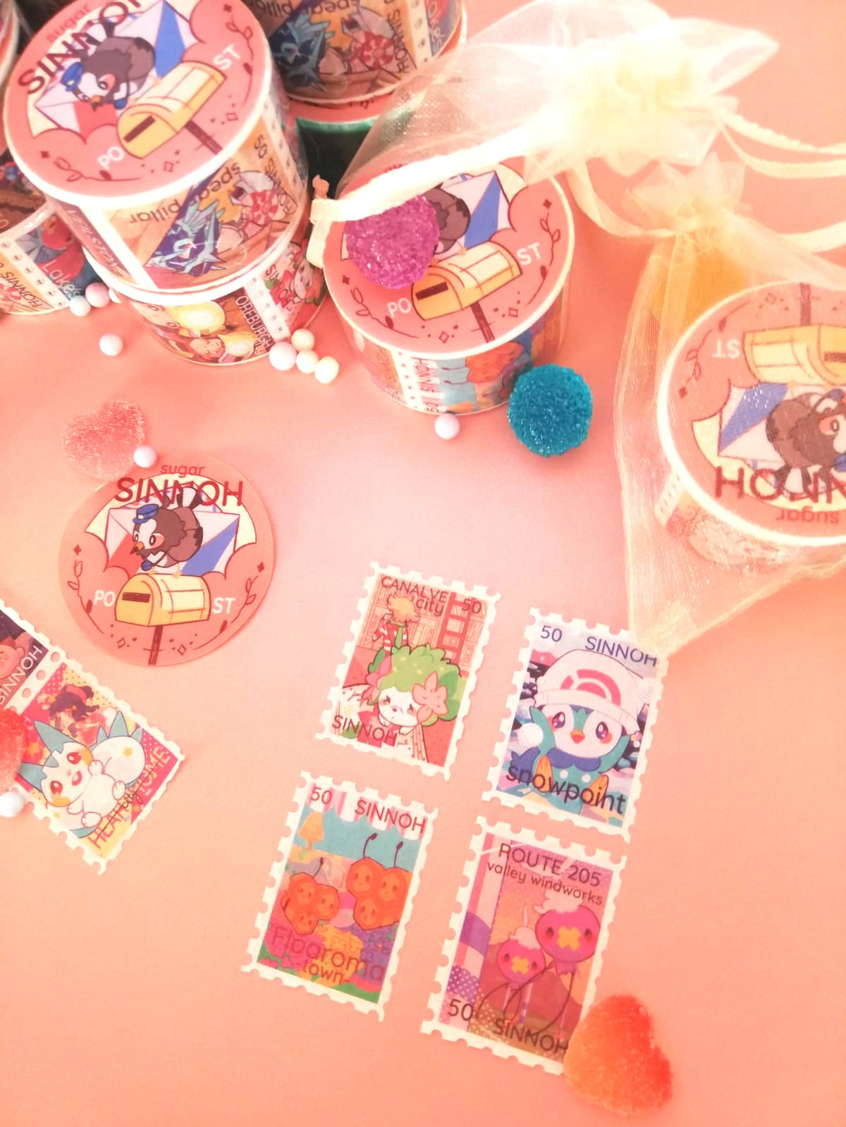 Preorder!! Regional Stamp Washitape (4th gen)