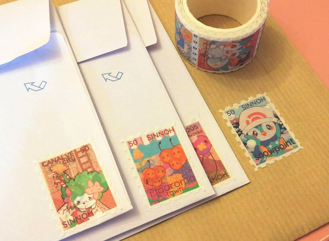 Preorder!! Regional Stamp Washitape (4th gen)