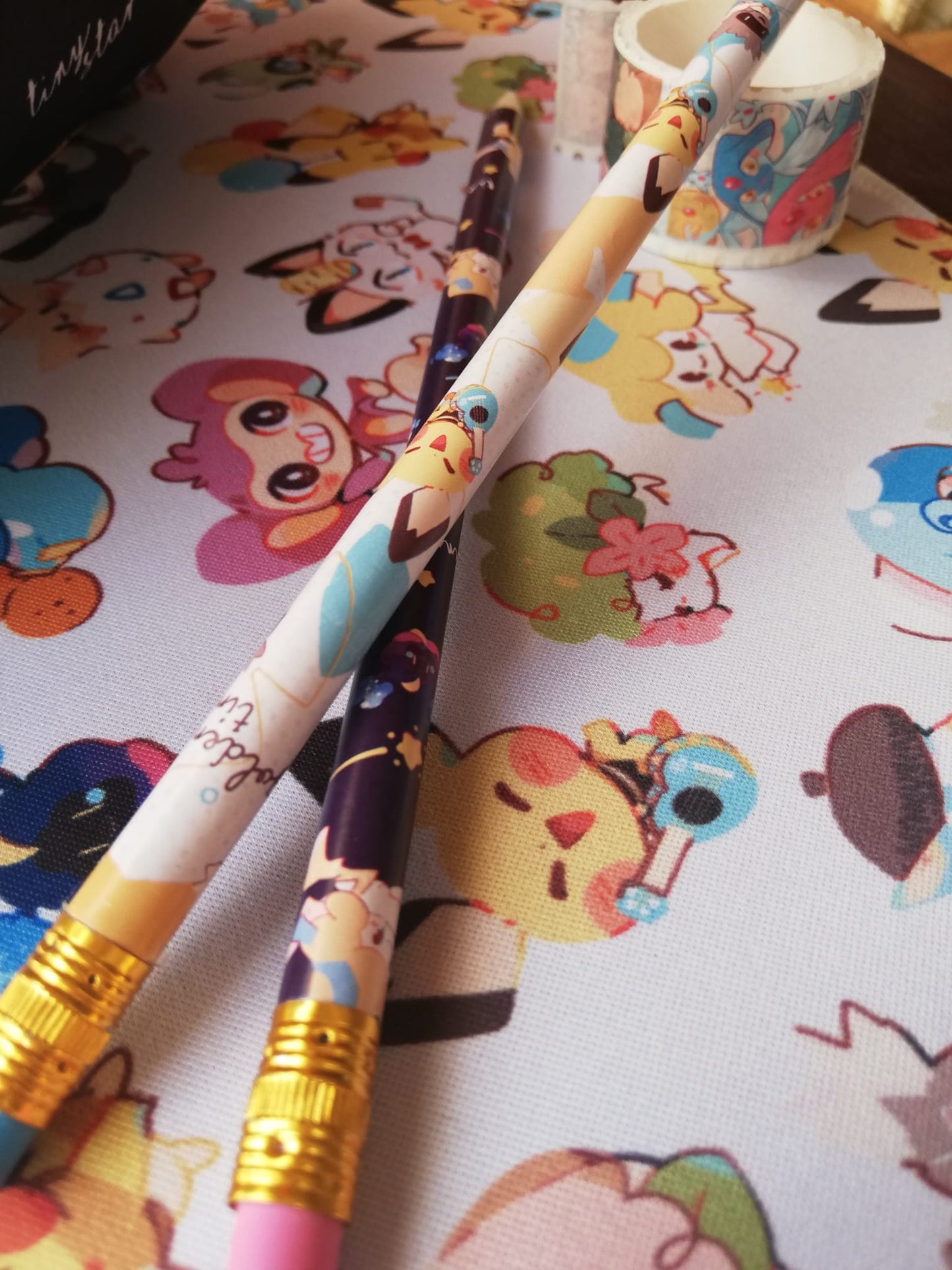 Pencils | Tiny star and Golden time