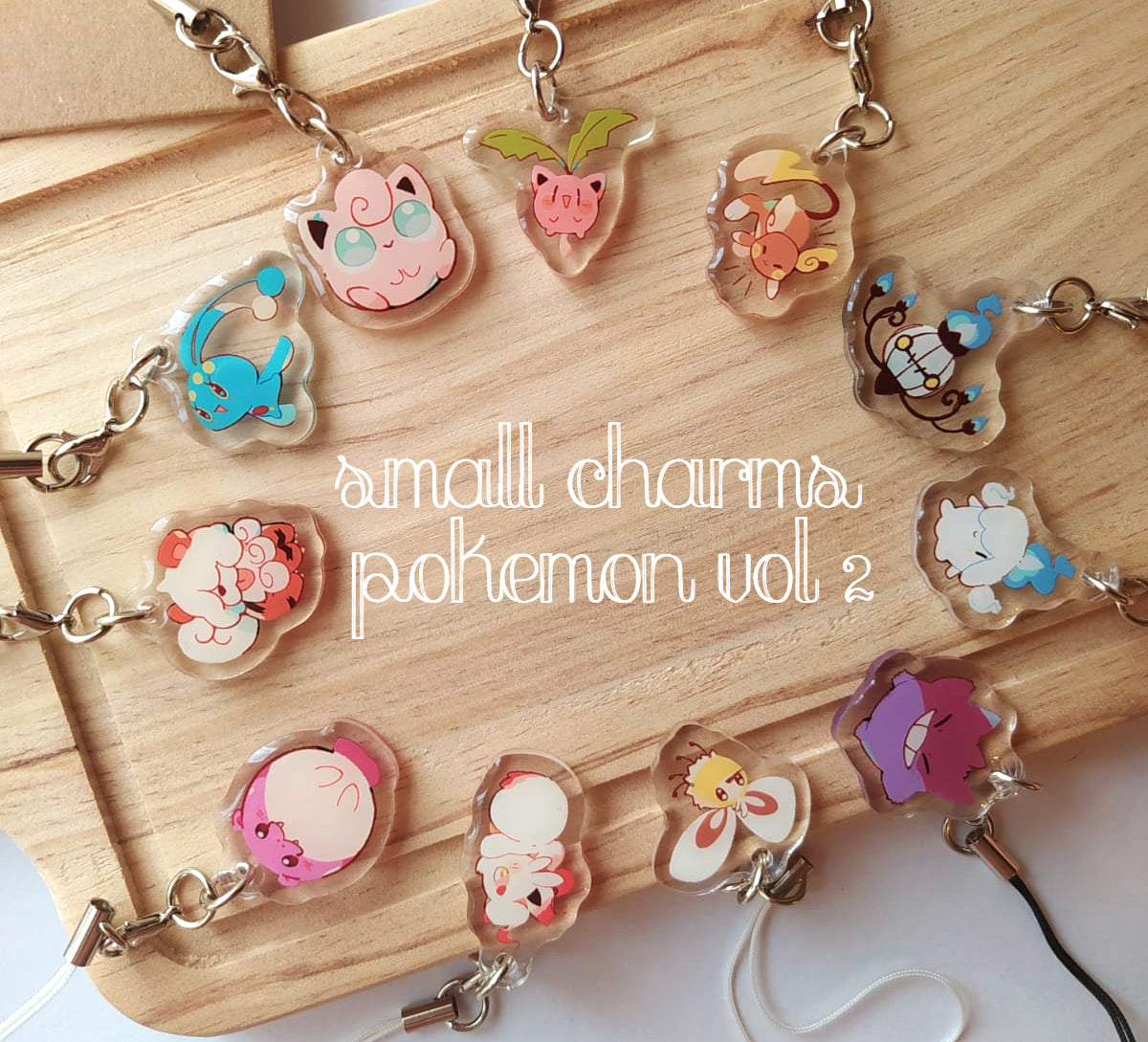 Small Poke friends vol.2 | Keychains