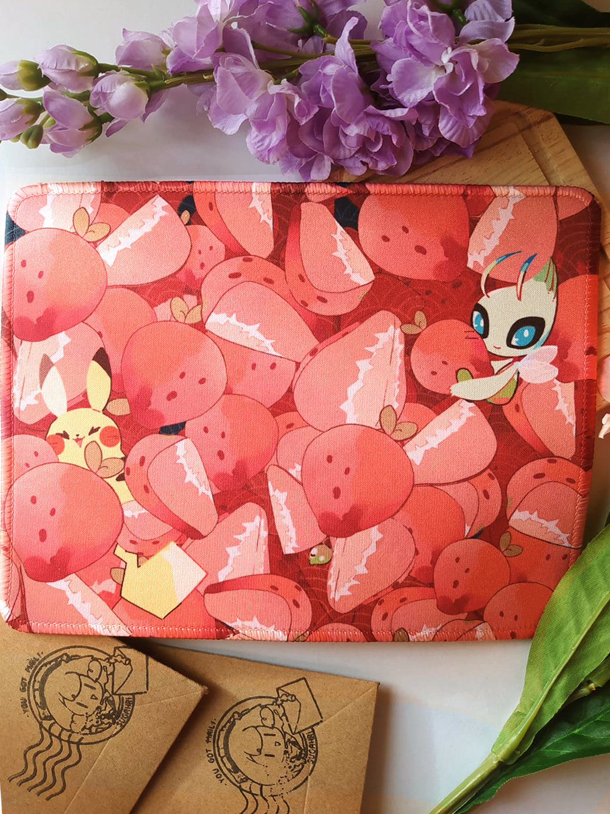 Small Deskmat | Poke pattern and Shell sailors