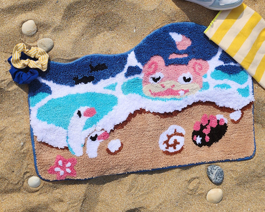 Beach rug Bath Mat | Bathroom collection
