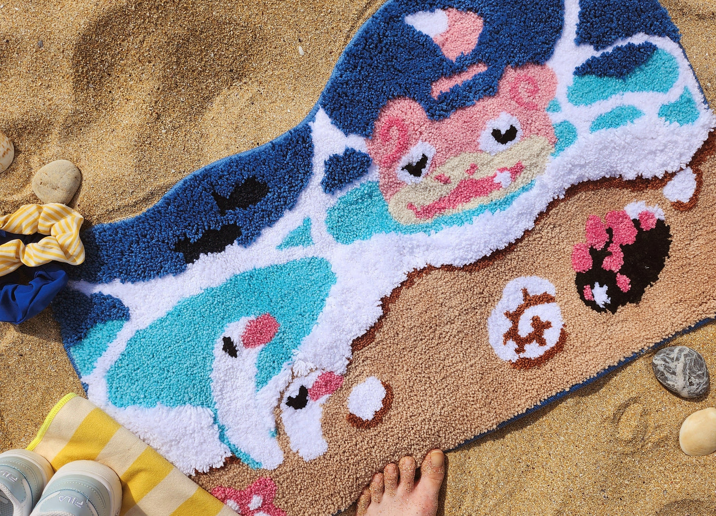Beach rug Bath Mat | Bathroom collection