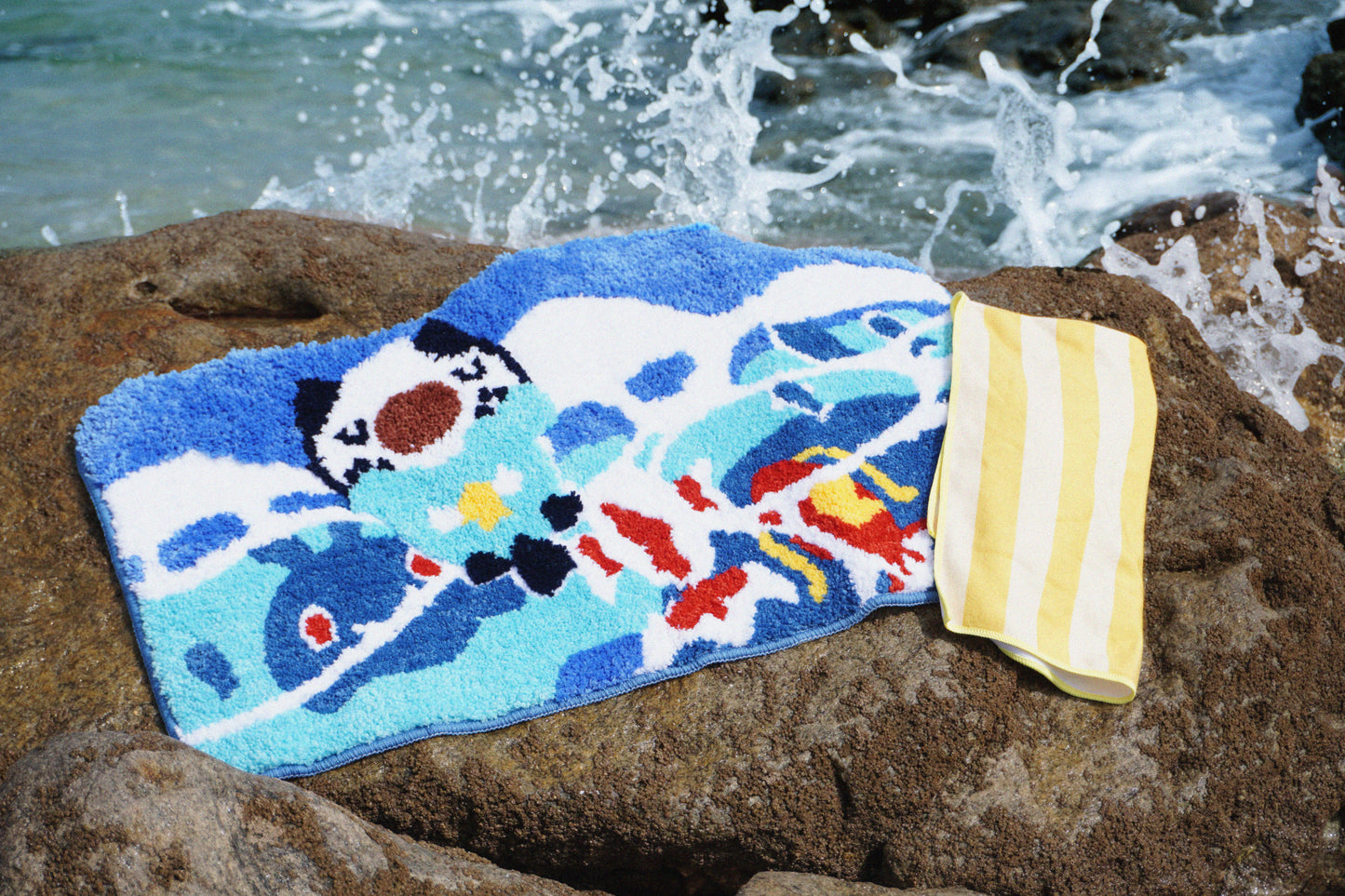 Ocean rug Bath Mat | Bathroom collection